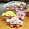 Cute Cartoon Keychain For Kids Kirby Hello Kitty Melody Backpack Charm 3