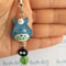 Kawaii Totoro Phone Charm Keychain Handmade Anime Pendant