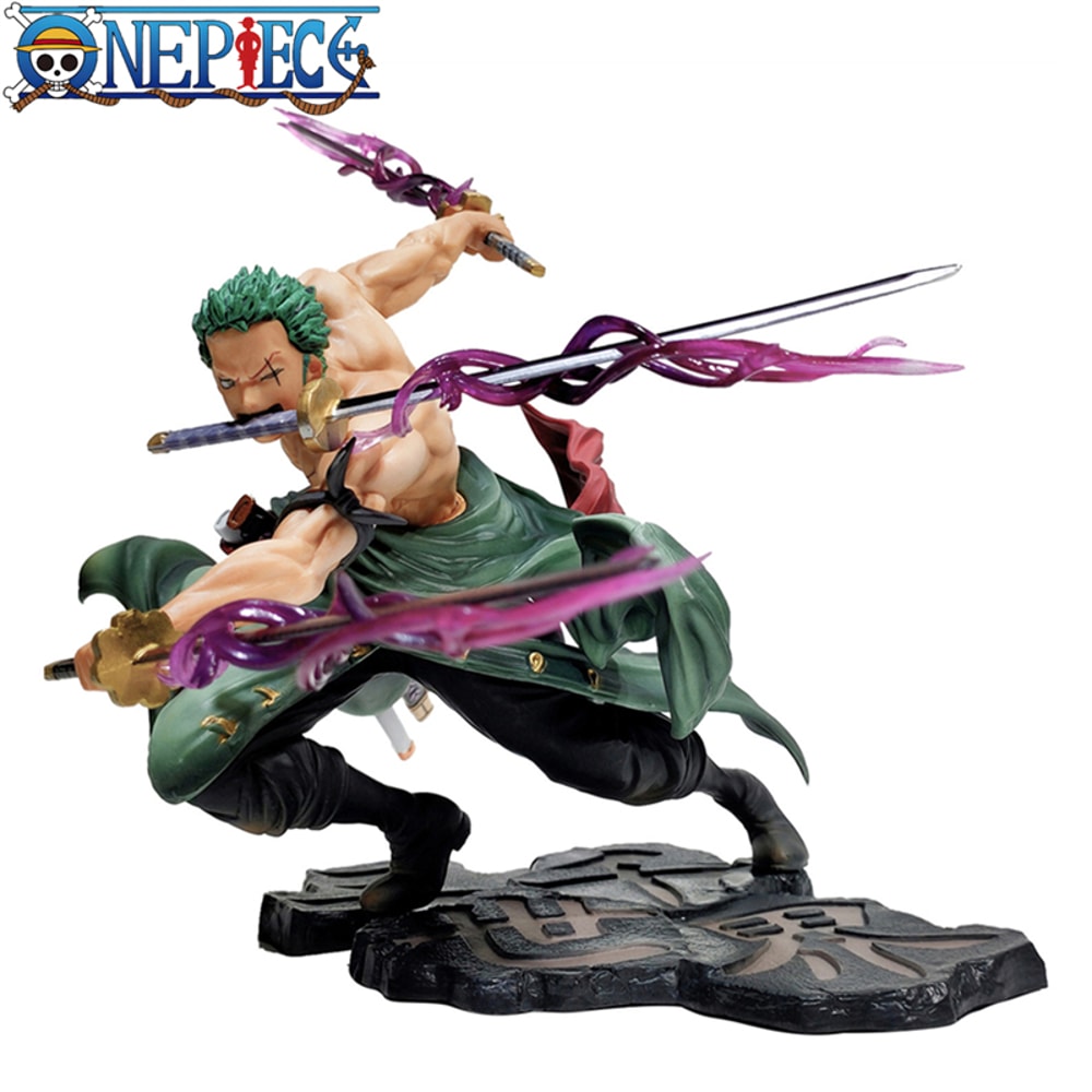 Roronoa Zoro Figure One Piece Collectible Anime PVC Action Toy 0