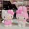 Hello Kitty & Melody Desktop Pen & Makeup Brush Holder Cute Storage Bucket for Girls