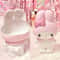 Hello Kitty & Melody Desktop Pen & Makeup Brush Holder Cute Storage Bucket for Girls