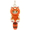 Kawaii Shark Cat Plush Keychain Cute Cartoon Backpack Charm Toy