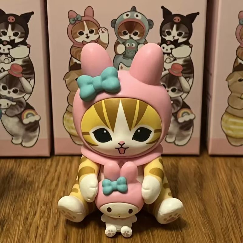 Mofusand Cat Blind Box Collectible Doll Cute Desktop Ornament 2