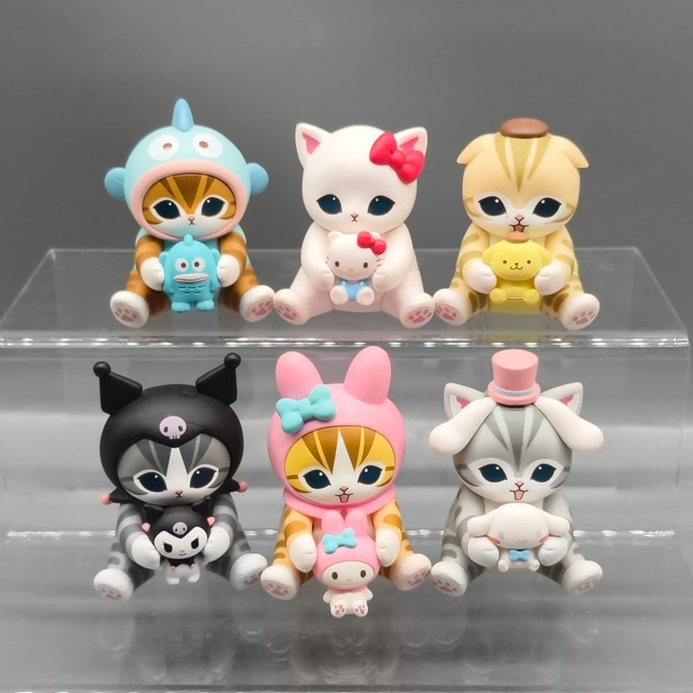 Mofusand Cat Blind Box Collectible Doll Cute Desktop Ornament 4