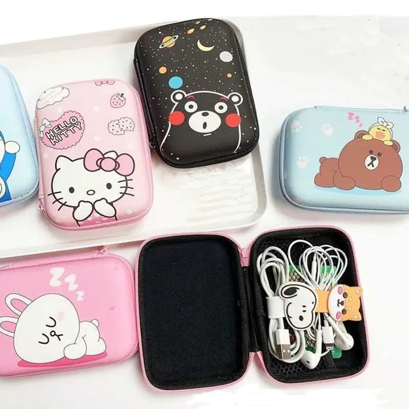 Sanrio Hello Kitty Travel Storage Bag Cable & Earphone Organizer