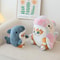 Kawaii Shark Cat Plush Toy Soft Stuffed Colorful Doll for Kids