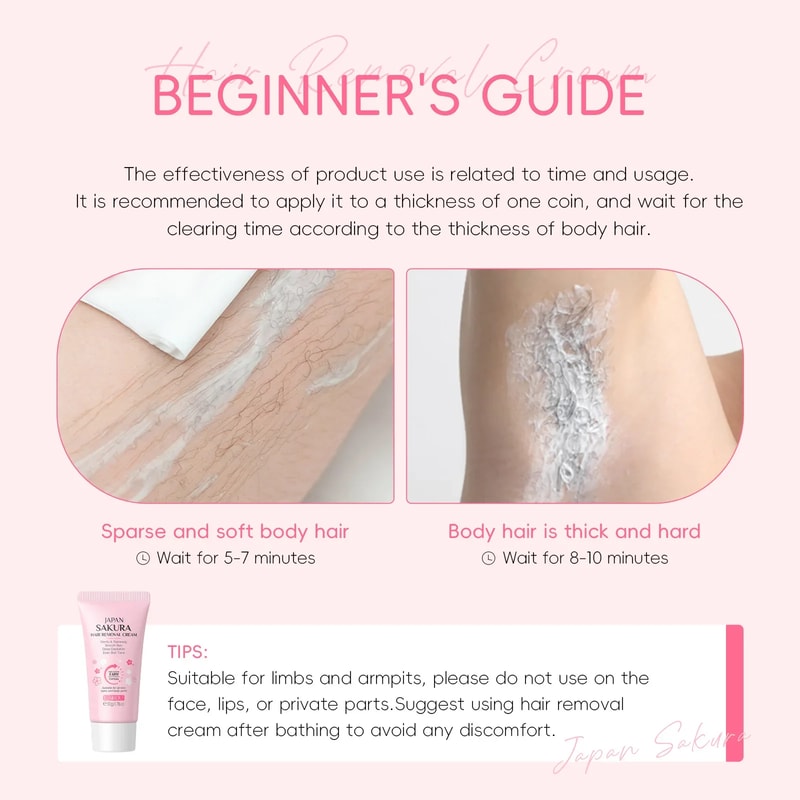 Moisturizing Hair Removal Cream For Men Women Body Intimate Areas 2