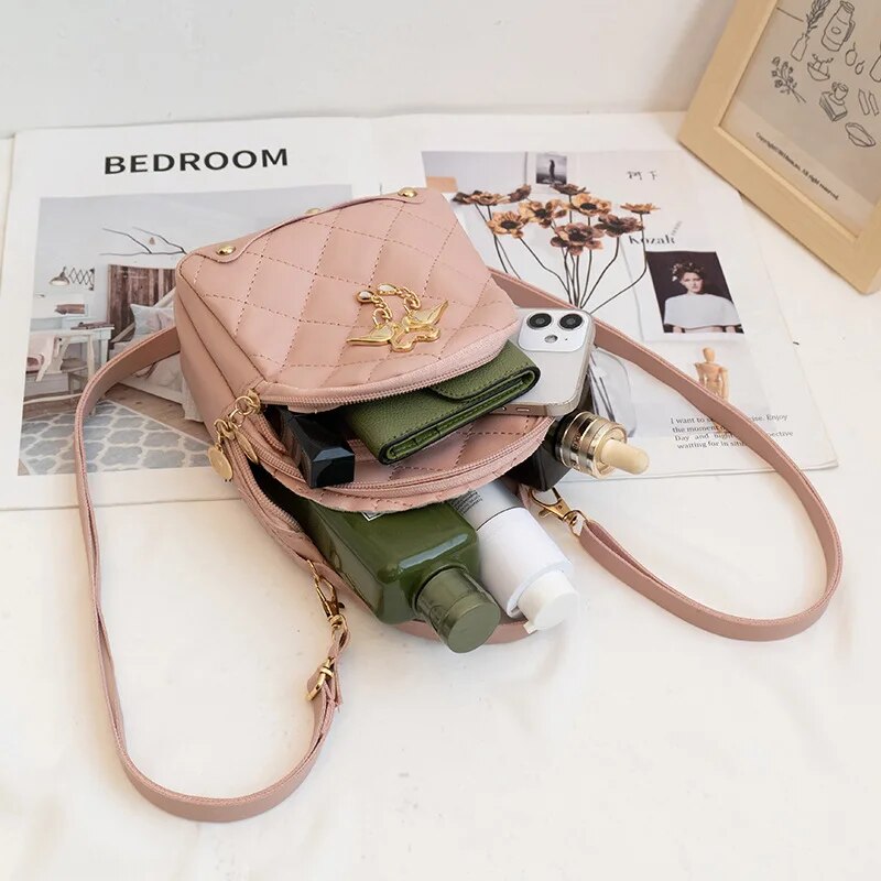 Rilibegan Womens Mini Fashion Backpack Casual Everyday Handbag 4