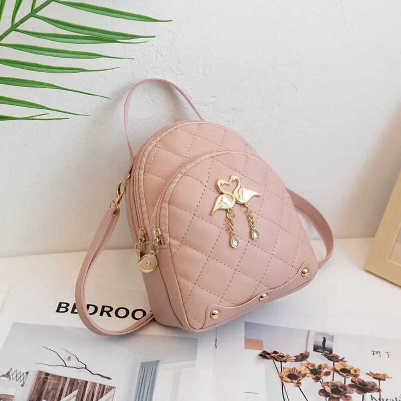 Rilibegan Womens Mini Fashion Backpack Casual Everyday Handbag 3