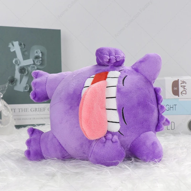 Mega Gengar Sleeping Plush Toy Soft Pokemon Peluche For Kids Fans 2