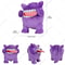 Mega Gengar Sleeping Plush Toy Soft Pokemon Peluche For Kids Fans 7
