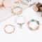 Bohemian Multilayered Bead Bracelets for Women with Charm Pendant