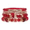 Bohemian Multilayered Bead Bracelets for Women with Charm Pendant