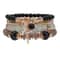 Bohemian Multilayered Bead Bracelets for Women with Charm Pendant