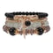 Bohemian Multilayered Bead Bracelets for Women with Charm Pendant