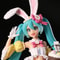 Hatsune Miku Kawaii Anime Figure PVC Model Doll Bunny Ears Collectible 2