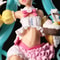 Hatsune Miku Kawaii Anime Figure PVC Model Doll Bunny Ears Collectible 3