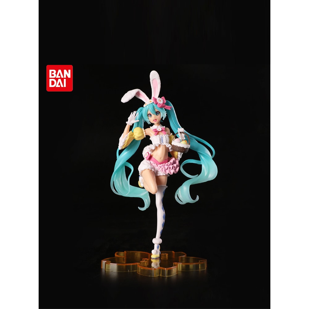 Hatsune Miku Kawaii Anime Figure PVC Model Doll Bunny Ears Collectible 5