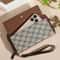 Classic Double Layer Mens Faux Leather Wallet with Zippered Card Wallet Design