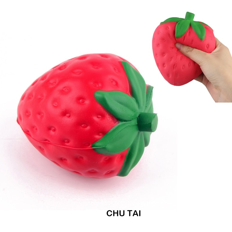 Super Jumbo Strawberry Slow Rising Squishy Scented Stress Relief Toy for Kids & Adults