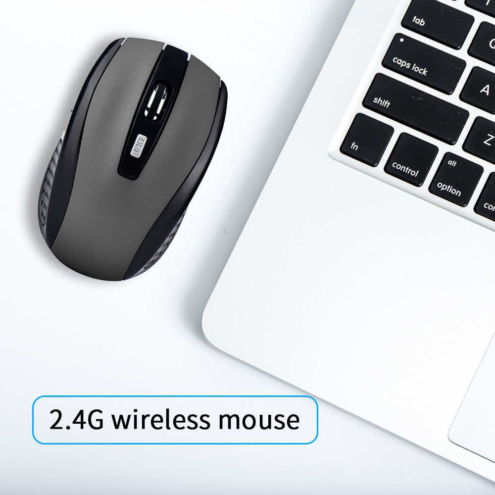 Wireless Gaming Mouse Mini Noiseless Optical Mouse For PC Mac 2