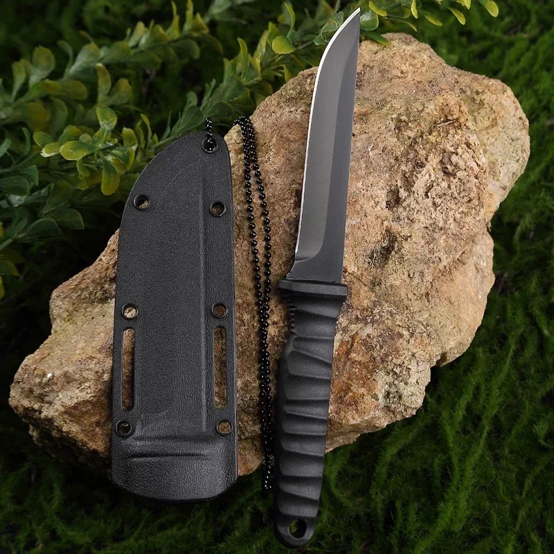 All Purpose MountainGuard Outdoor Survival & Self Defense Knife High Hardness Steel