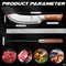 Professional Stainless Steel Precision Butcher Knife For Meat Cutting Trimming 1