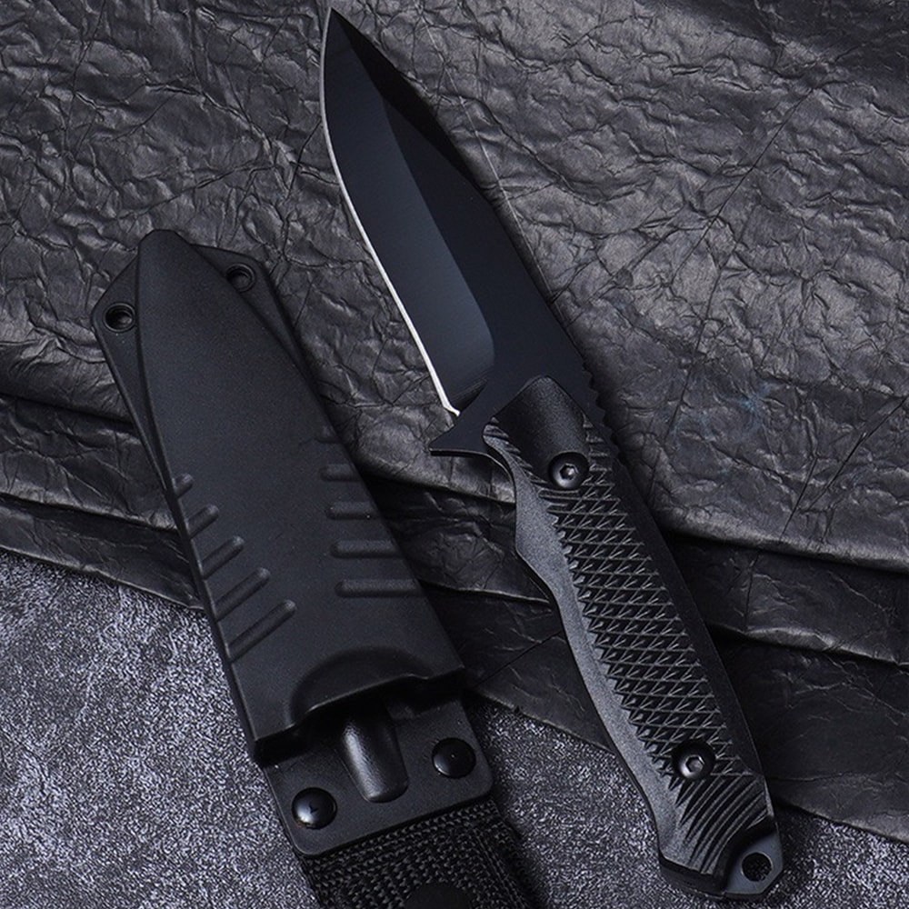 High Performance Black Blade Fruit & Steak Knife Multi Function Kitchen & Barbecue Essential