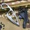 Compact Tactical Neck Knife Multi functional EDC Knife for Survival & Self Defense