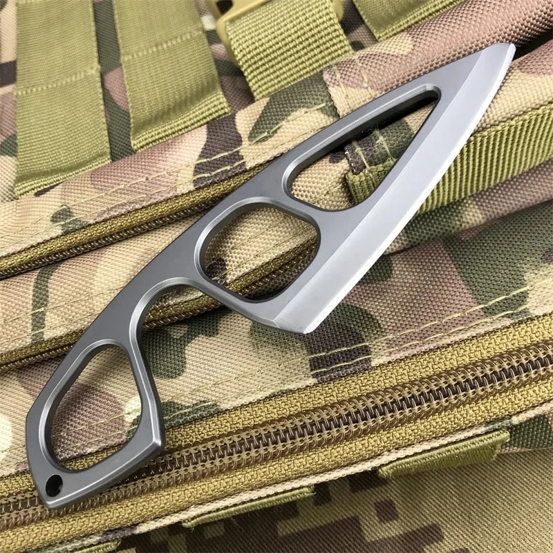 Compact Tactical Neck Knife Multi functional EDC Knife for Survival & Self Defense