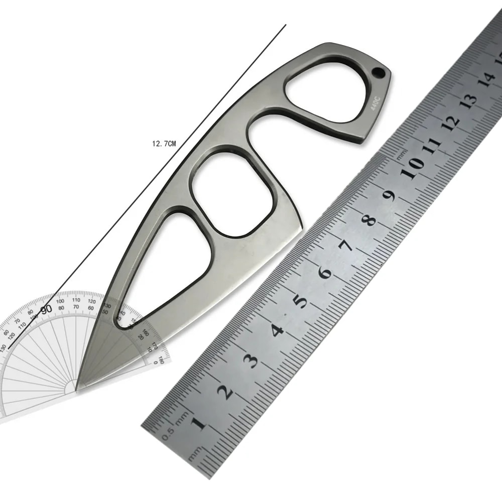 Compact Tactical Neck Knife Multi functional EDC Knife for Survival & Self Defense