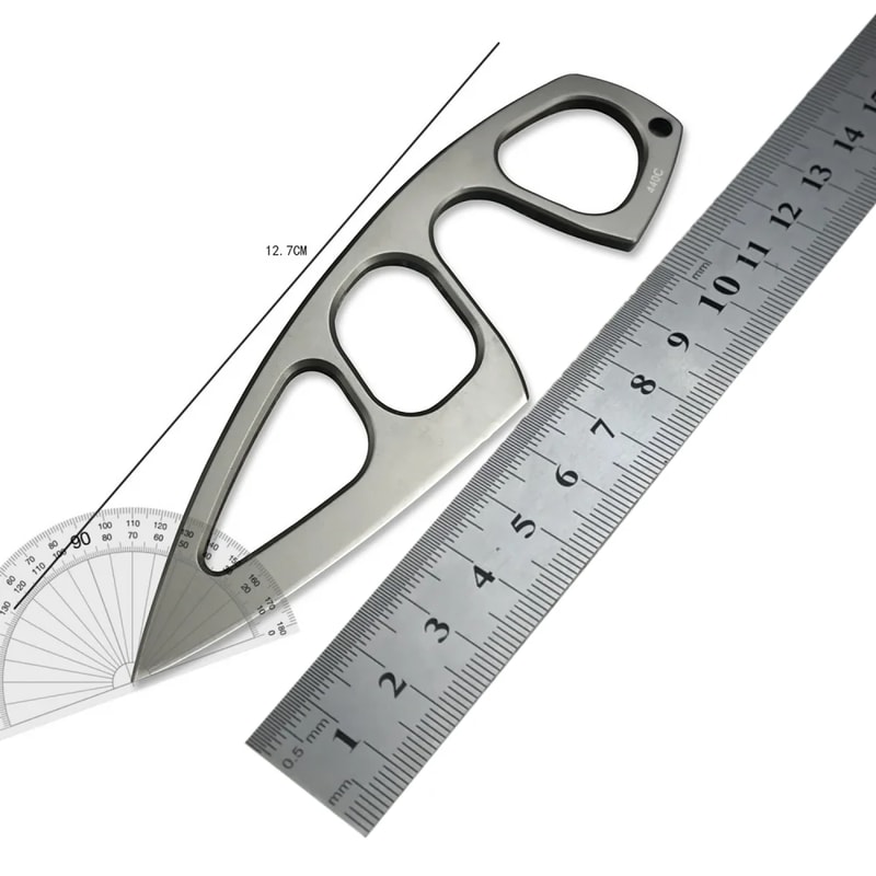 Compact Tactical Neck Knife Multi functional EDC Knife for Survival & Self Defense