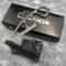 Pocket EDC Necklace Mini Fixed Blade Knife Steel Everyday Carry