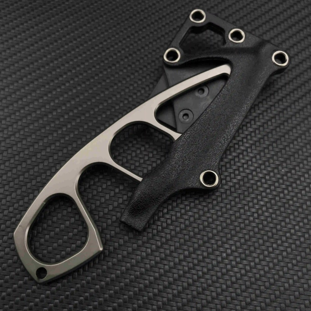 Pocket EDC Necklace Mini Fixed Blade Knife Steel Everyday Carry