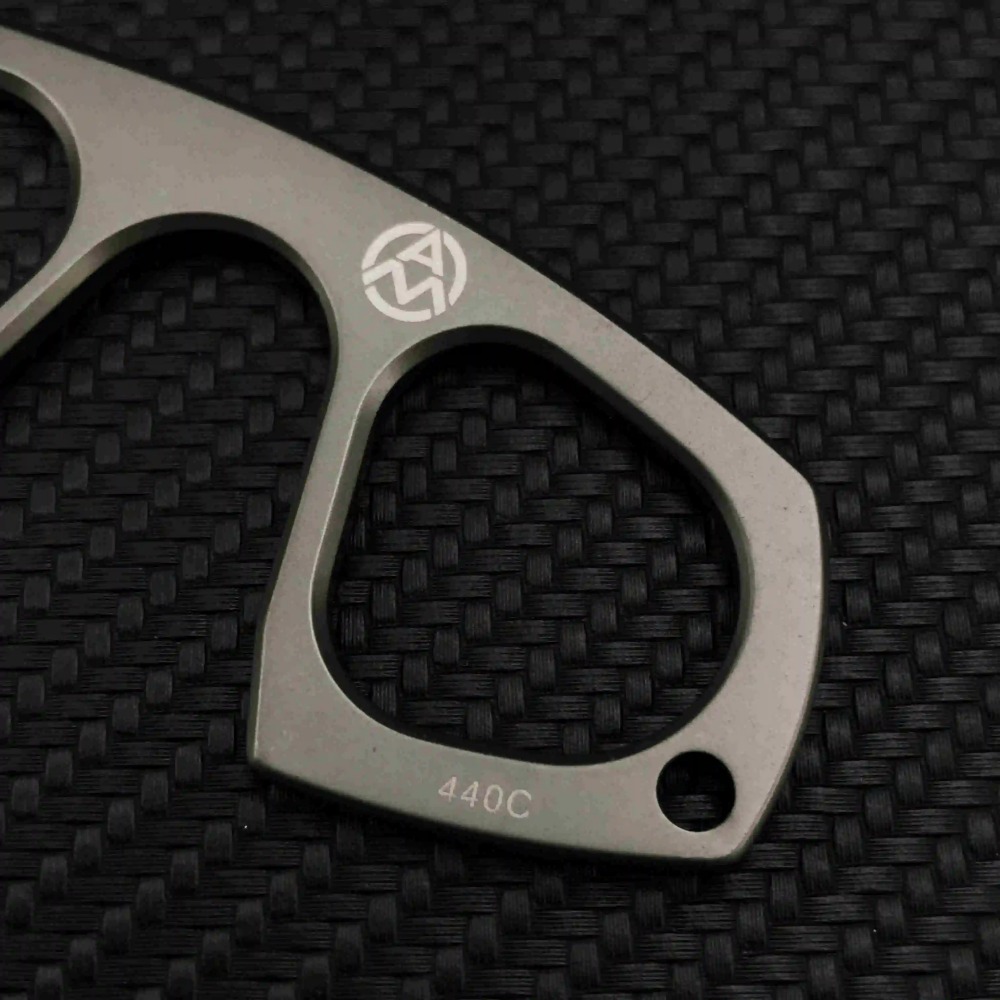 Pocket EDC Necklace Mini Fixed Blade Knife Steel Everyday Carry