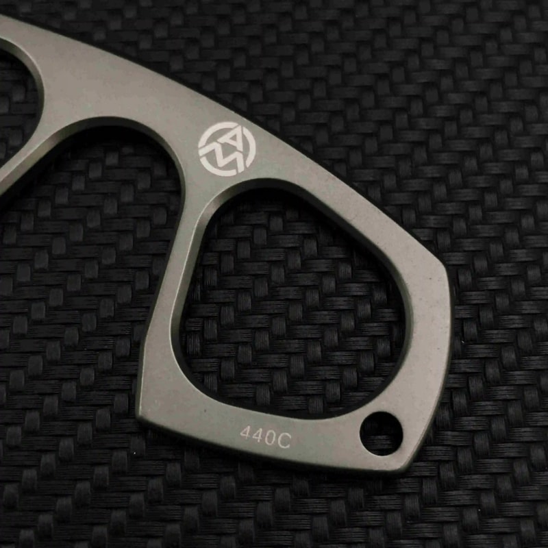 Pocket EDC Necklace Mini Fixed Blade Knife Steel Everyday Carry