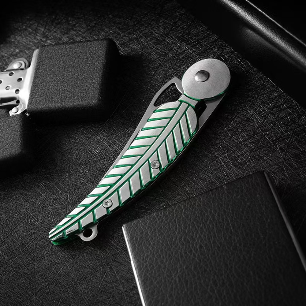 Premium Folding Knife Sharp Mini Stainless Steel Pocket Knife for Outdoor
