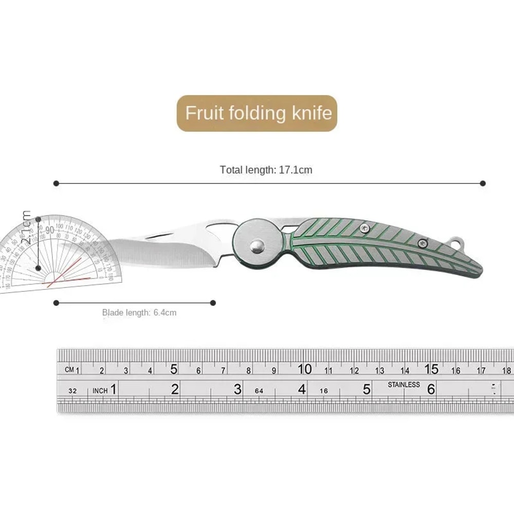 Premium Folding Knife Sharp Mini Stainless Steel Pocket Knife for Outdoor