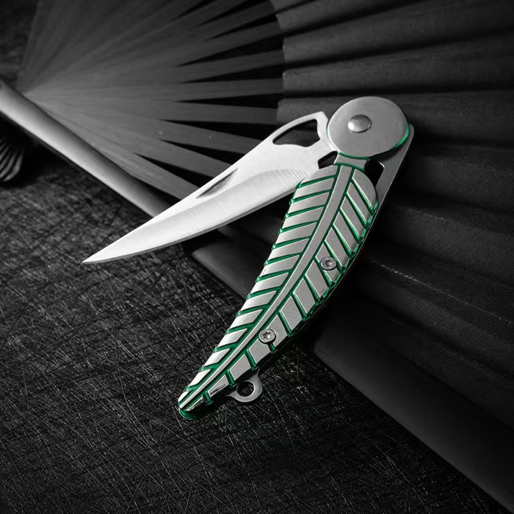 Premium Folding Knife Sharp Mini Stainless Steel Pocket Knife for Outdoor