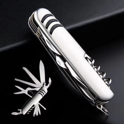 portable multifunction pocket knife for outdoor survival & travel