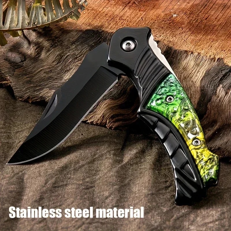 Premium Outdoor Portable Folding Knife Sharp Survival Tool for Camping & Hiking