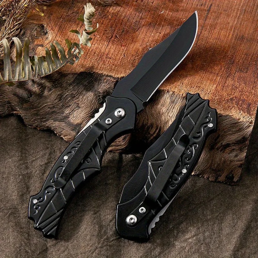 Premium Outdoor Portable Folding Knife Sharp Survival Tool for Camping & Hiking