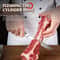 Premium High Hardness Stainless Steel Kitchen Knife With Leather Sheath Professional Fruit Meat Cu 3