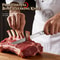 Premium High Hardness Stainless Steel Kitchen Knife With Leather Sheath Professional Fruit Meat Cu 4