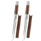 Premium High Hardness Stainless Steel Kitchen Knife With Leather Sheath Professional Fruit Meat Cu 6