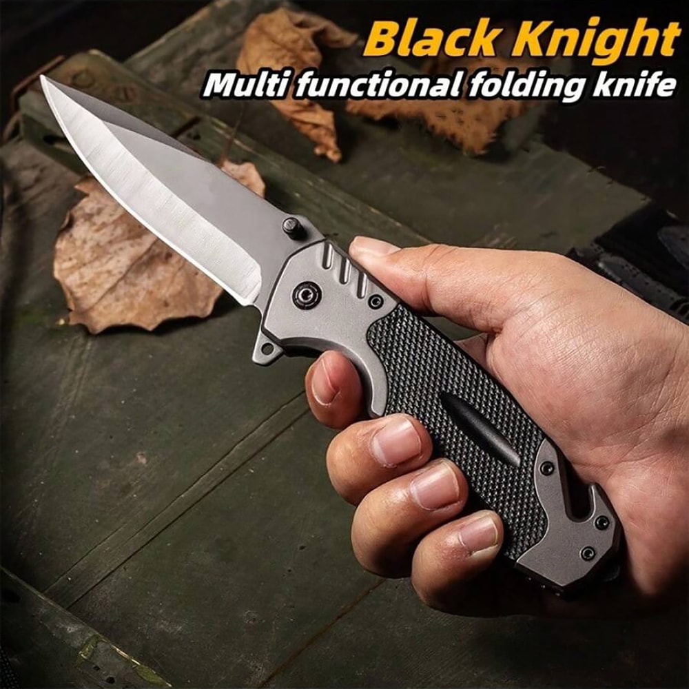 Ultimate Folding Pocket Knife Outdoor Camping Fruit Knife Stainless Steel Sharp Blade 1
