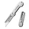 Folding Pocket Utility Knife Quick Change Stainless Steel Cutter 2