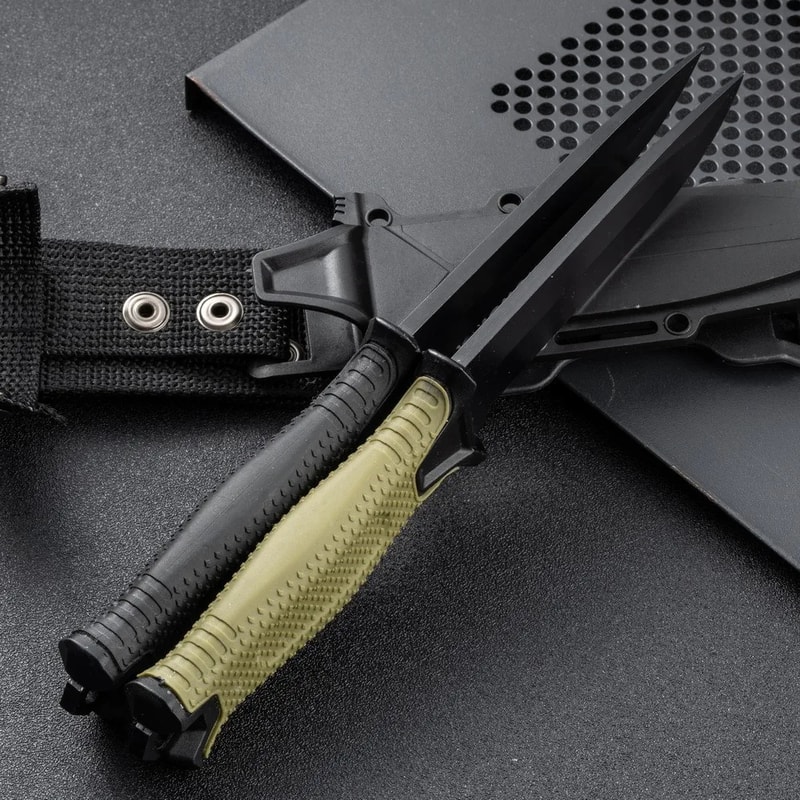 Tactical Outdoor Survival Knife For Camping Defense 1