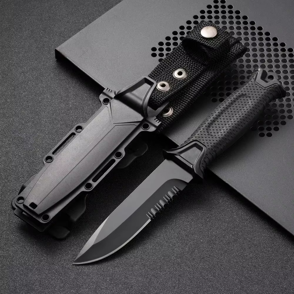 Tactical Outdoor Survival Knife For Camping Defense 3