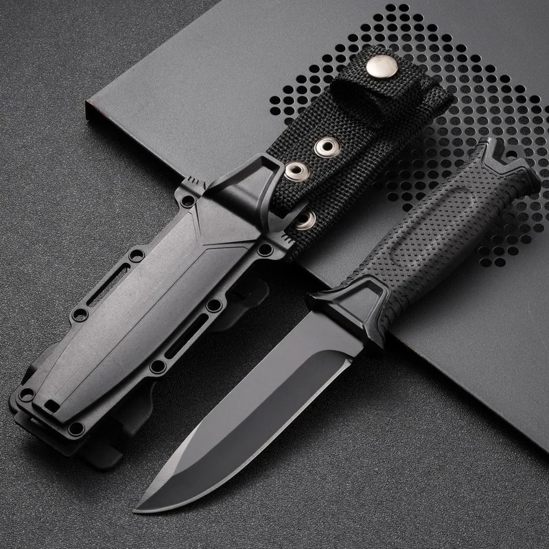 Tactical Outdoor Survival Knife For Camping Defense 4